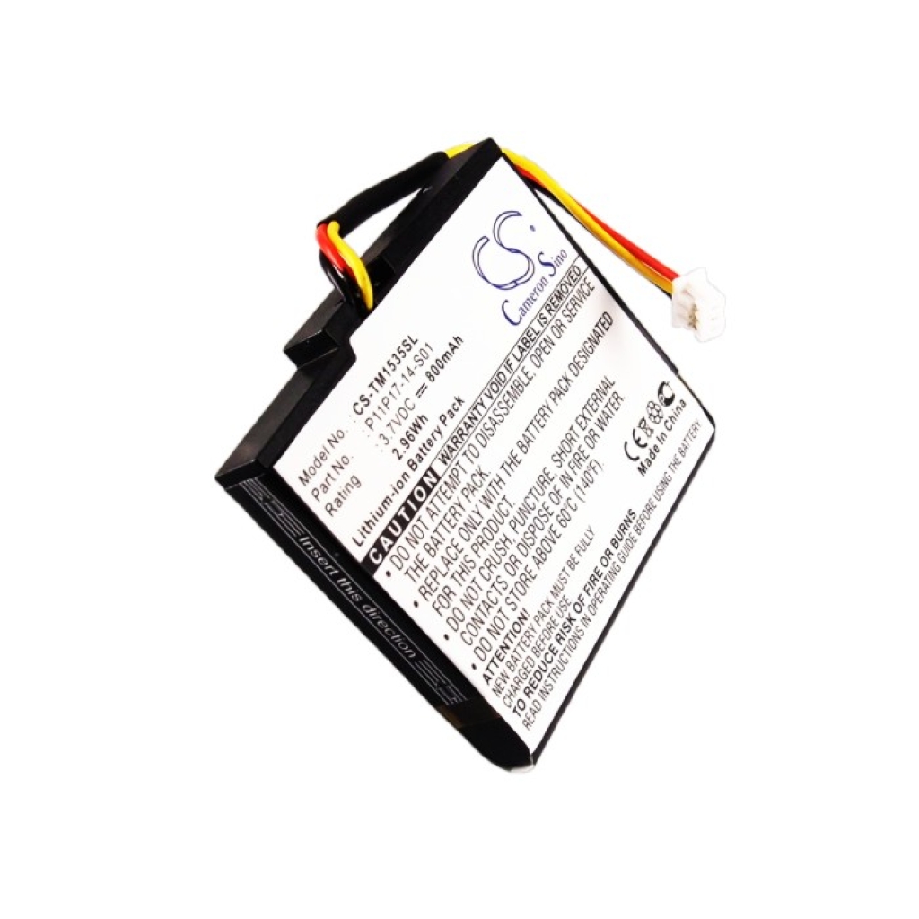 Sostituzione della batteria compatibile per TomTom P11P17-14-S01