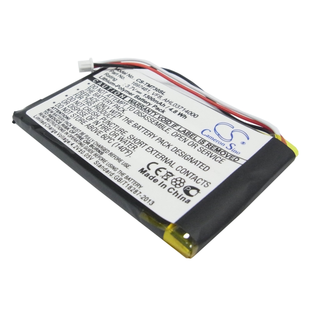 Sostituzione della batteria compatibile per TomTom 1697461,AHL03714000,VF8