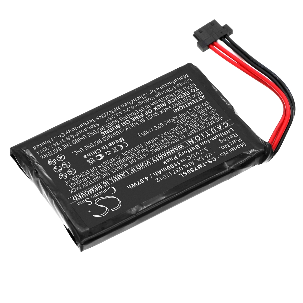 Sostituzione della batteria compatibile per TomTom AHL03711012,HM9440232488,VF1A