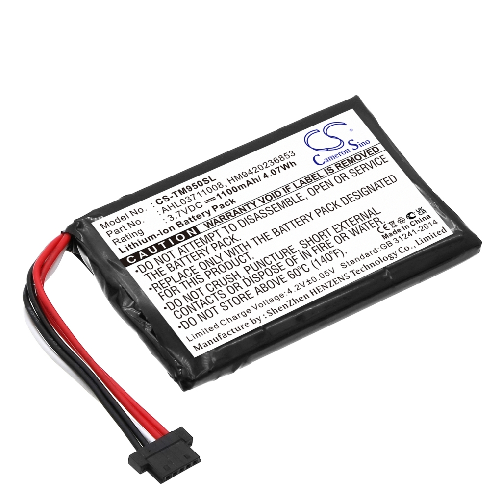 Sostituzione della batteria compatibile per TomTom AHL03711008,HM9420236853