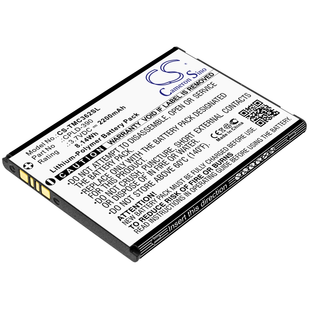 Batteria del telefono cellulare T-Mobile Catalyst 3622A (CS-TMC362SL)