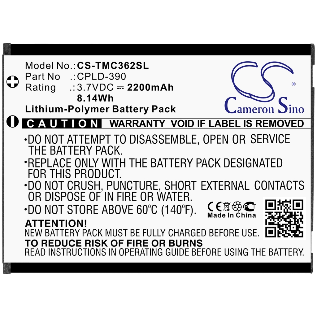 Batterie Sostituisce CPLD-390