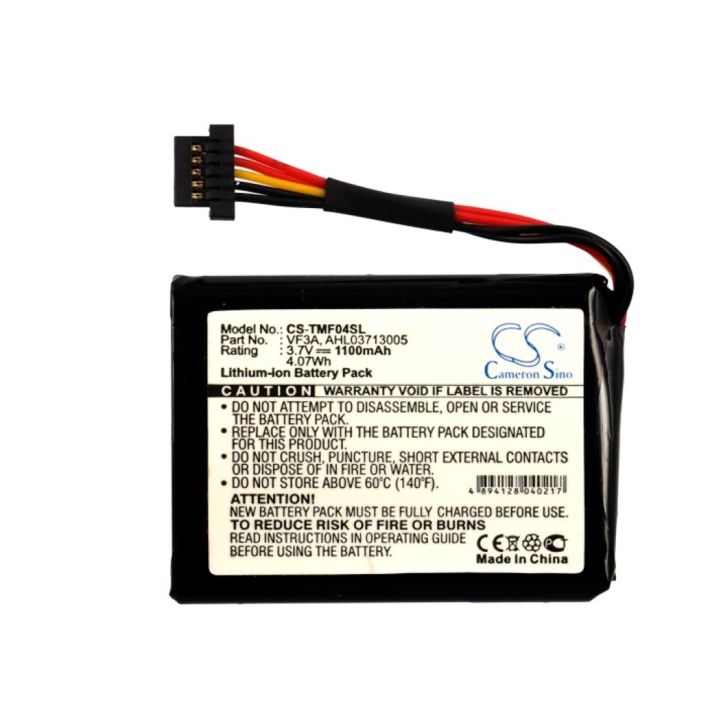 Sostituzione della batteria compatibile per TomTom AHL03713005,VF3A,VF3M