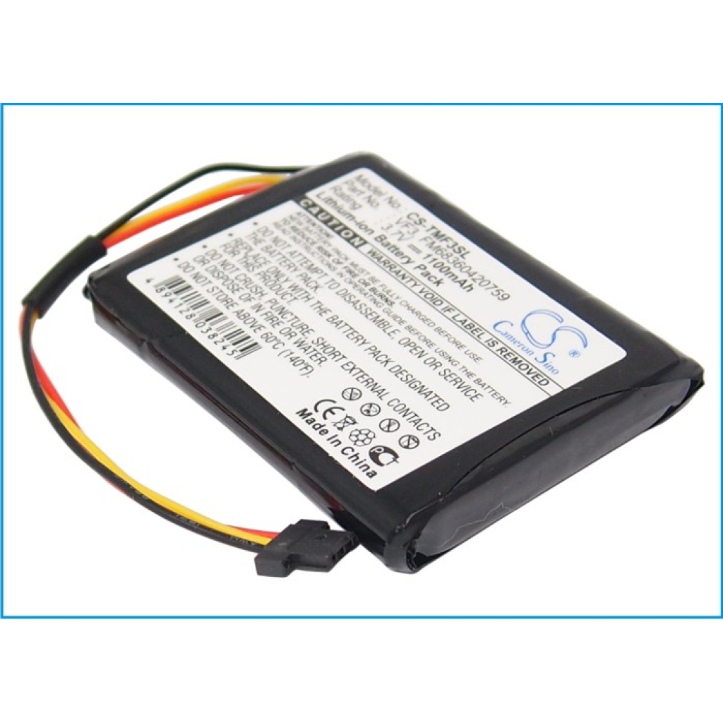 Sostituzione della batteria compatibile per TomTom FM68360420759,VF3,VF3F