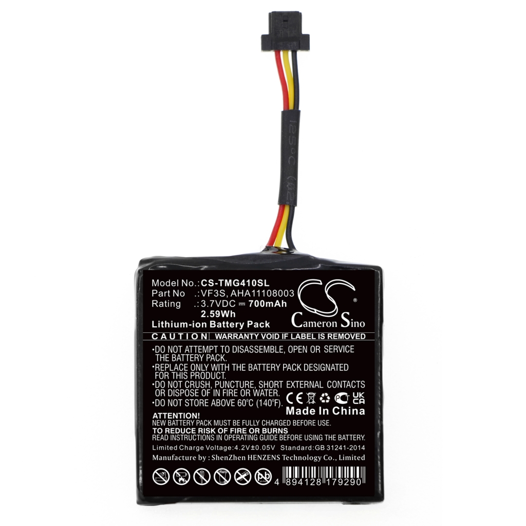 Sostituzione della batteria compatibile per TomTom AHA11108003,VF3S