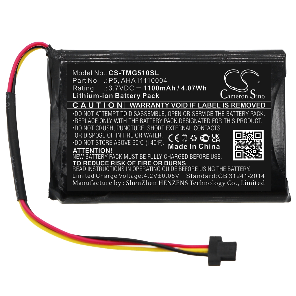 GPS, Navigator Battery TomTom CS-TMG510SL