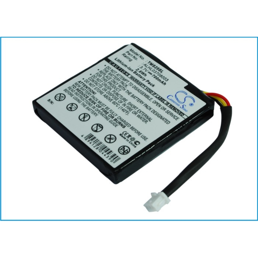 Batteria GPS, navigatore TomTom CS-TMS25SL