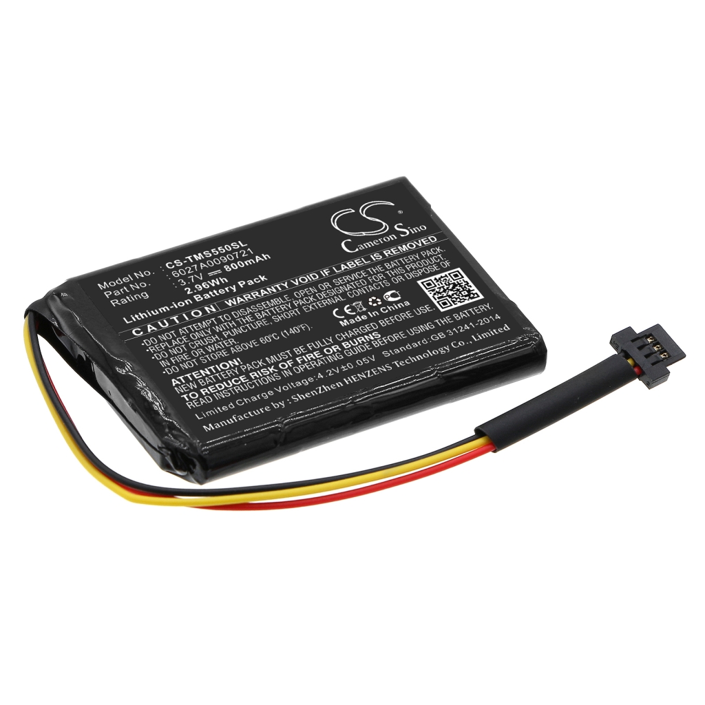 Sostituzione della batteria compatibile per TomTom 6027A0090721