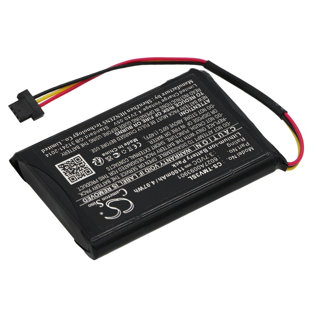 Sostituzione della batteria compatibile per TomTom 6027A0093901