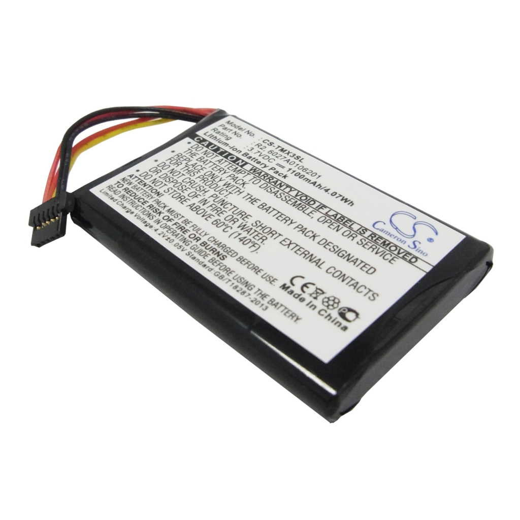 Sostituzione della batteria compatibile per TomTom 6027A0106201