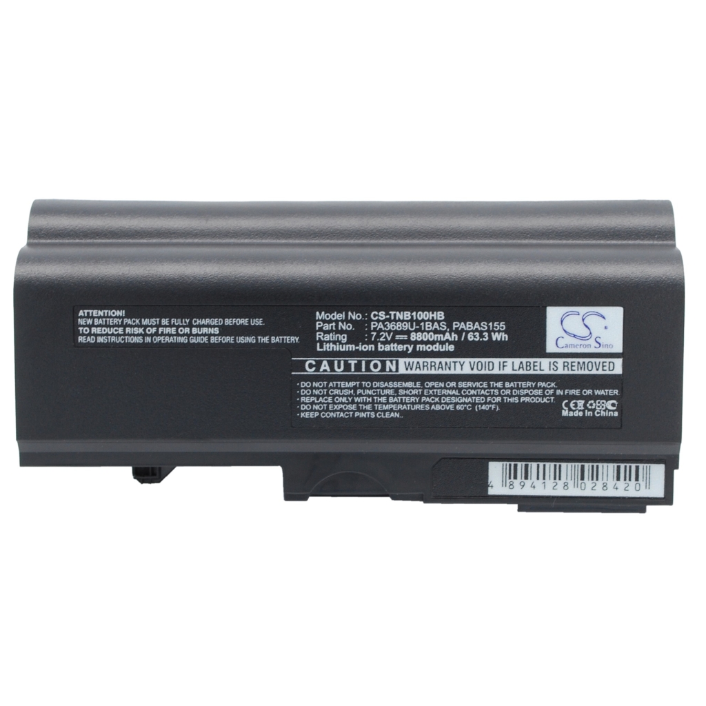 Notebook battery Toshiba Netbook NB100 PLL10E-00X00TEN