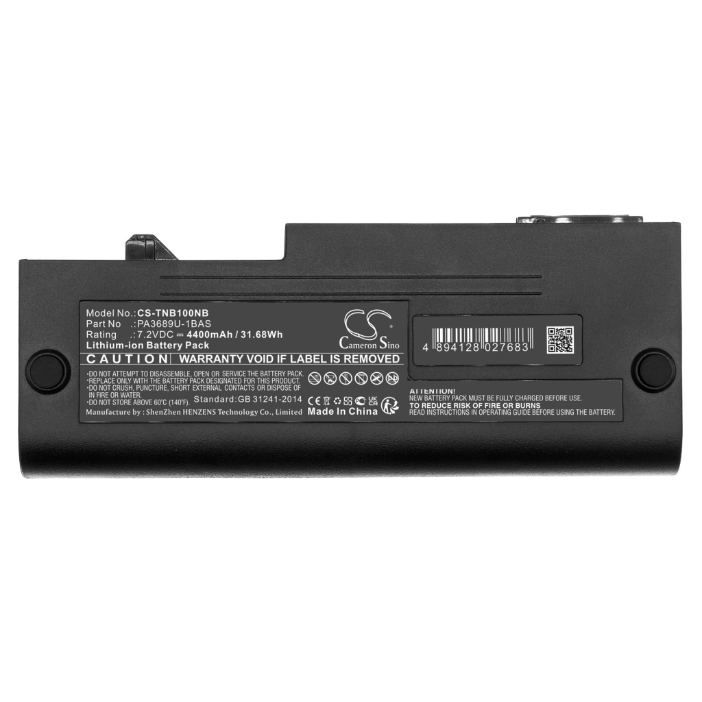 Batteria notebook Toshiba Netbook NB100-12S