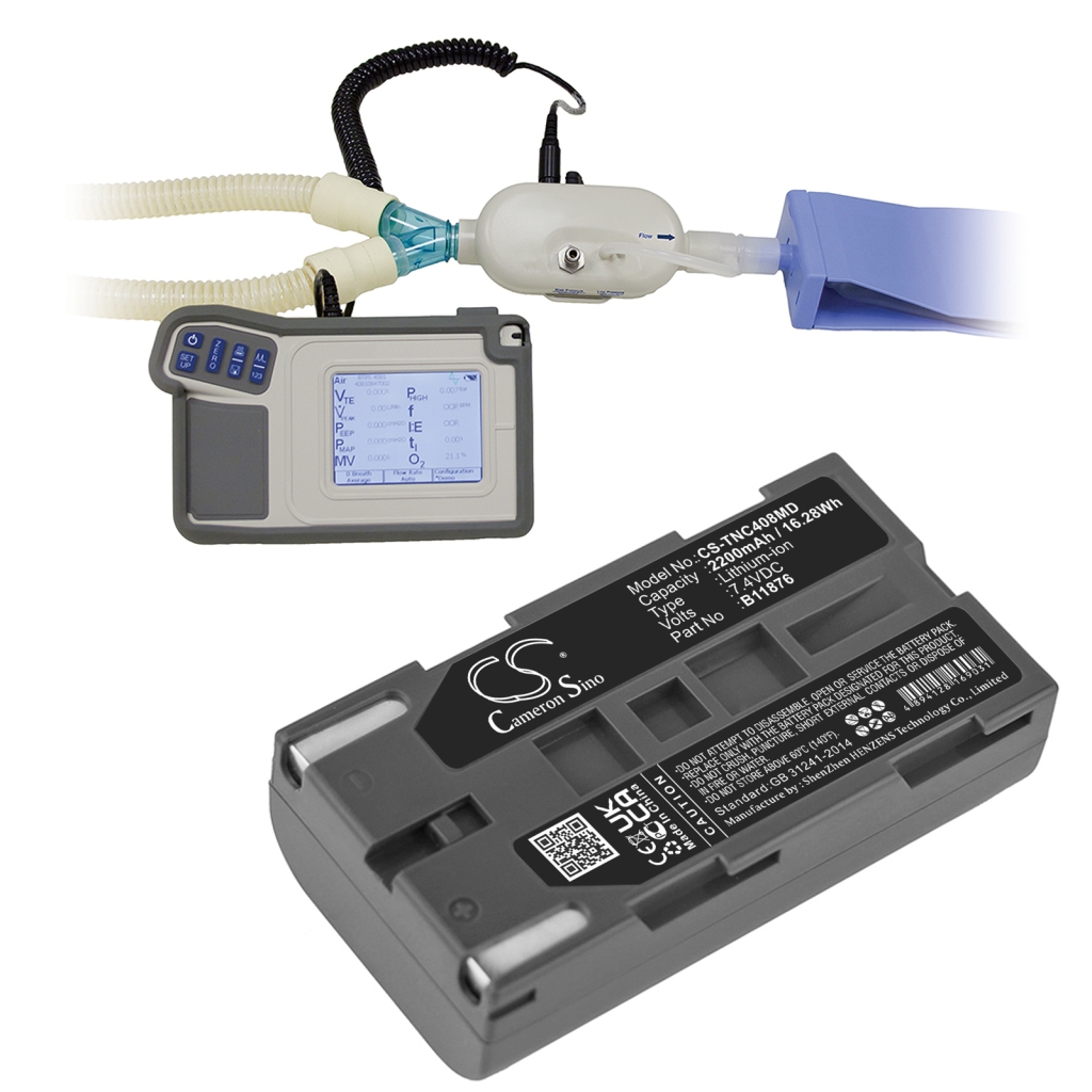 Batteria medica Tsi inc Certifier Flow Analyzer Plus Ventilator Test System 4080 (CS-TNC408MD)