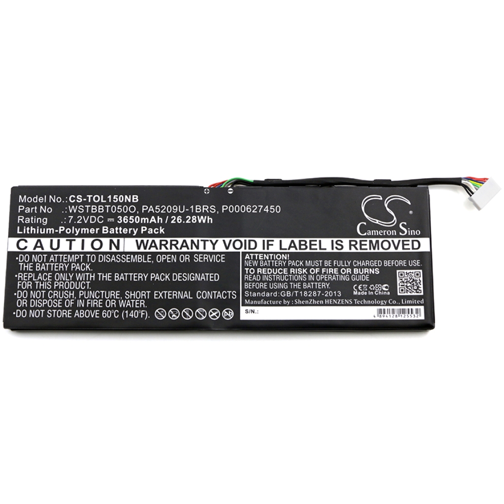 Battery Replaces WSTBBT050O