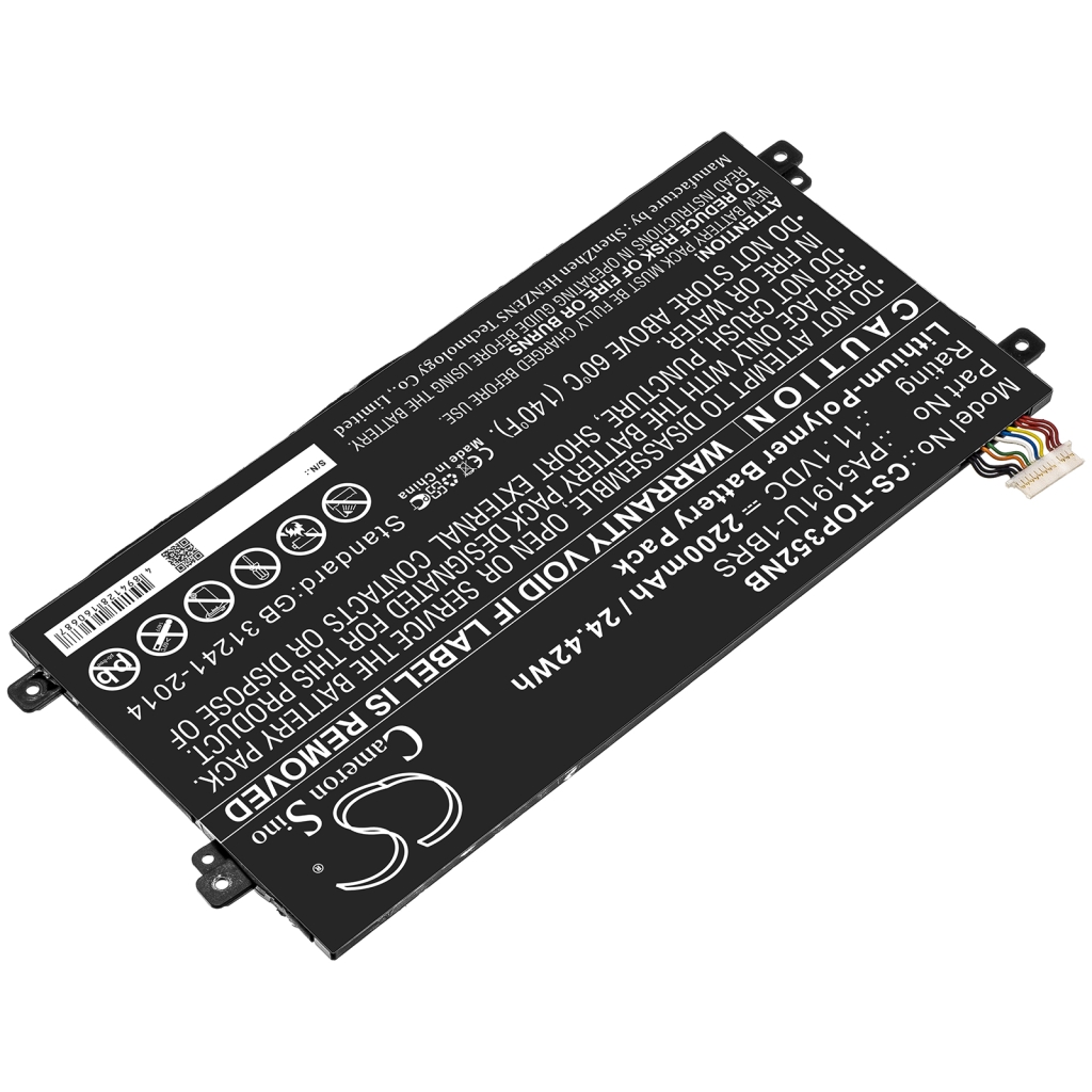 Sostituzione della batteria compatibile per Toshiba PA5191U-1BRS