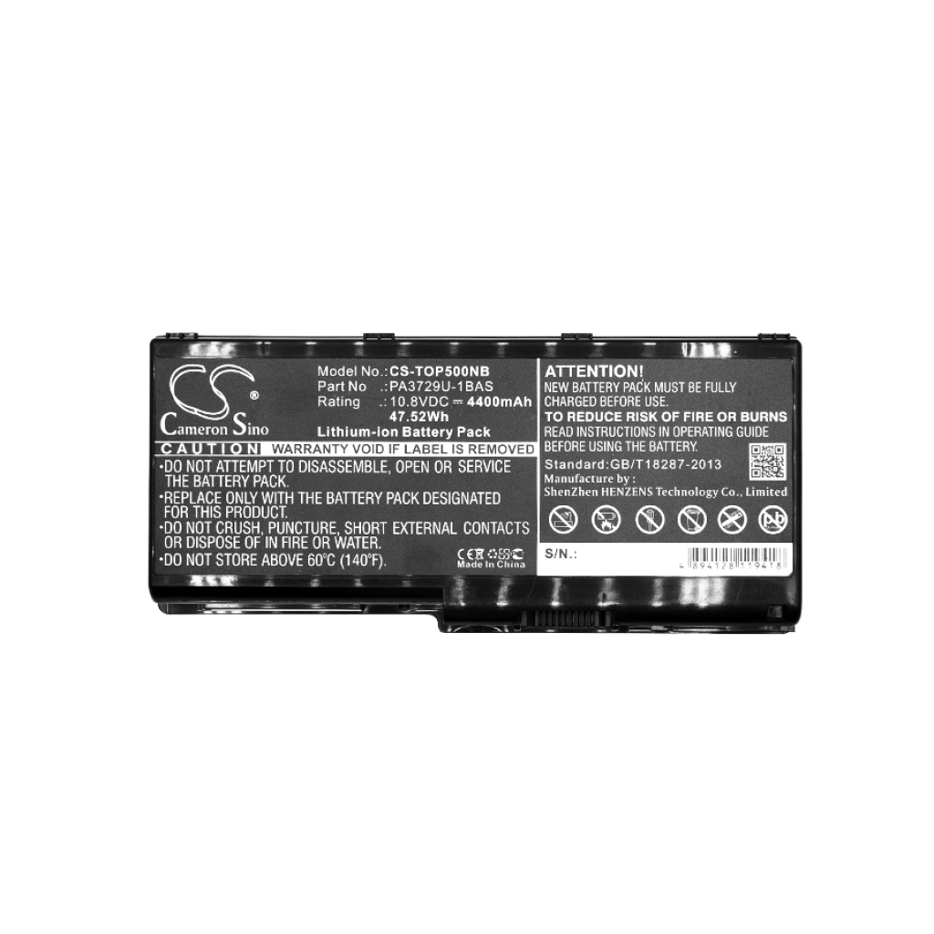 Notebook battery Toshiba Satellite P505