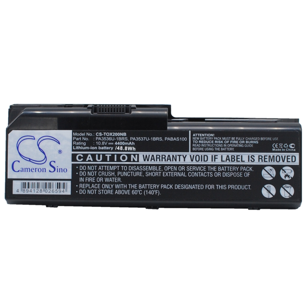 Notebook battery Toshiba Satellite X200-213