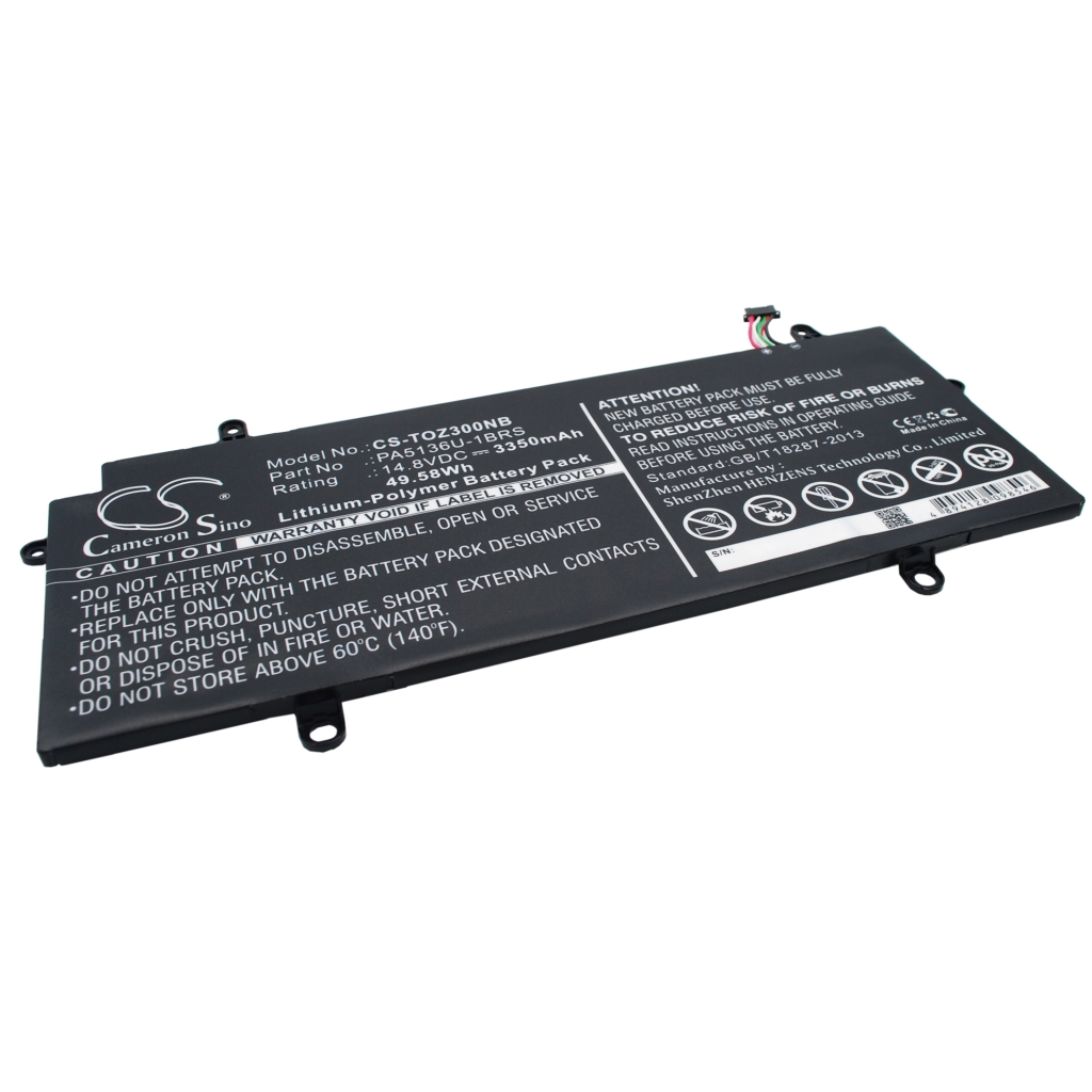 Sostituzione della batteria compatibile per Toshiba PA5136U-1BRS