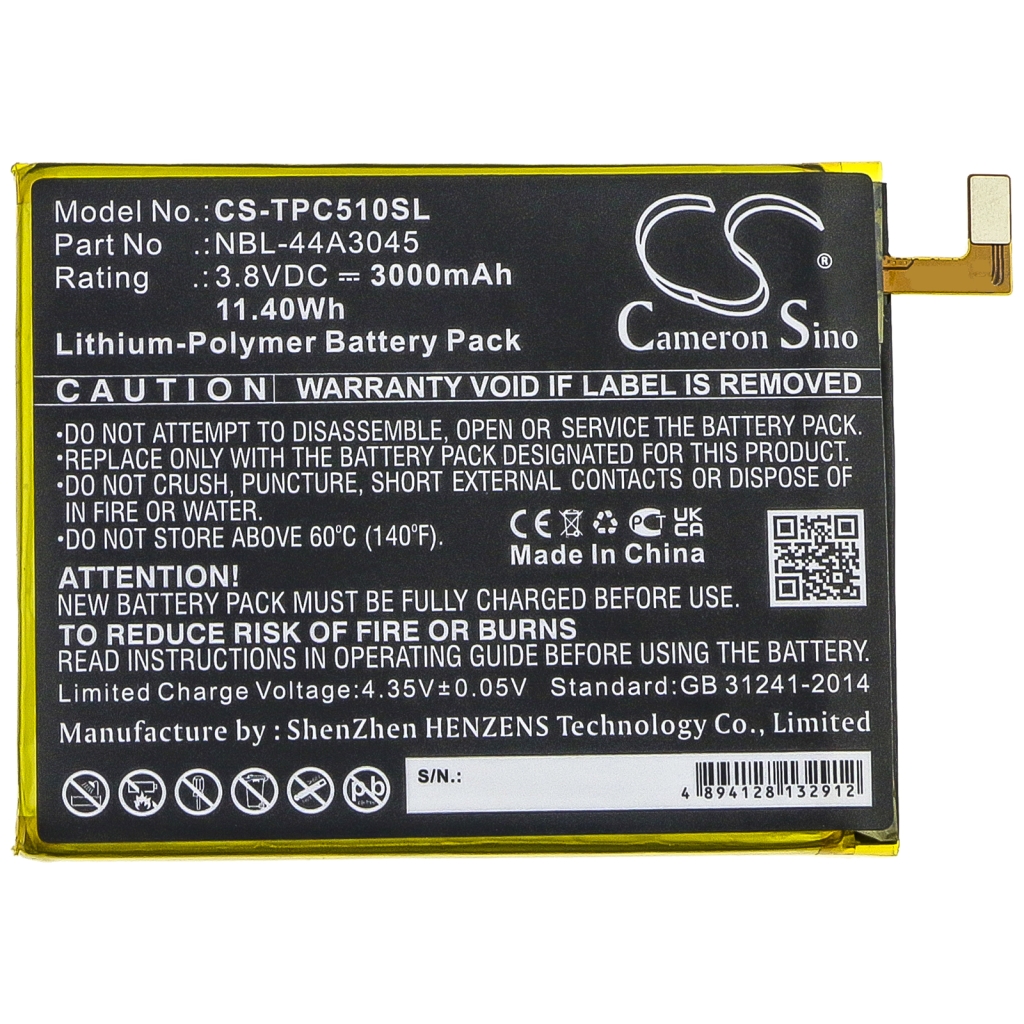 Batteria del telefono cellulare Tp-link C5 Max (CS-TPC510SL)