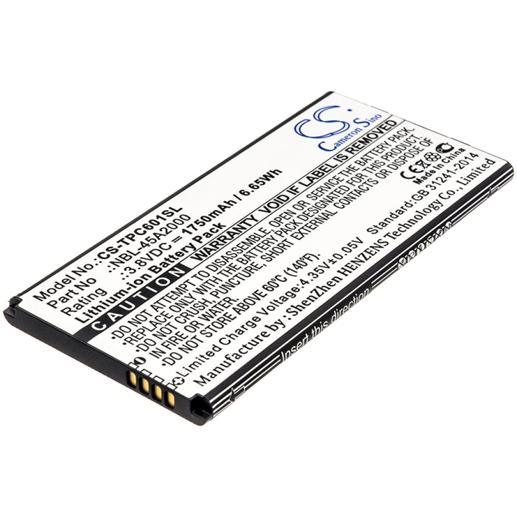 Batteria del telefono cellulare Neffos C5L (CS-TPC601SL)