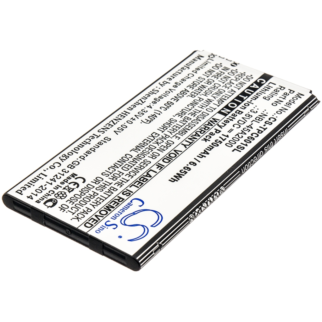 Batteria del telefono cellulare Neffos C5L (CS-TPC601SL)