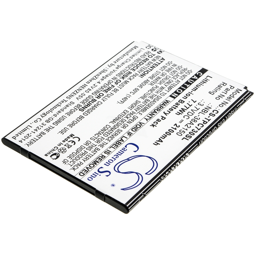 Batteria del telefono cellulare Neffos TP7041A (CS-TPC730SL)