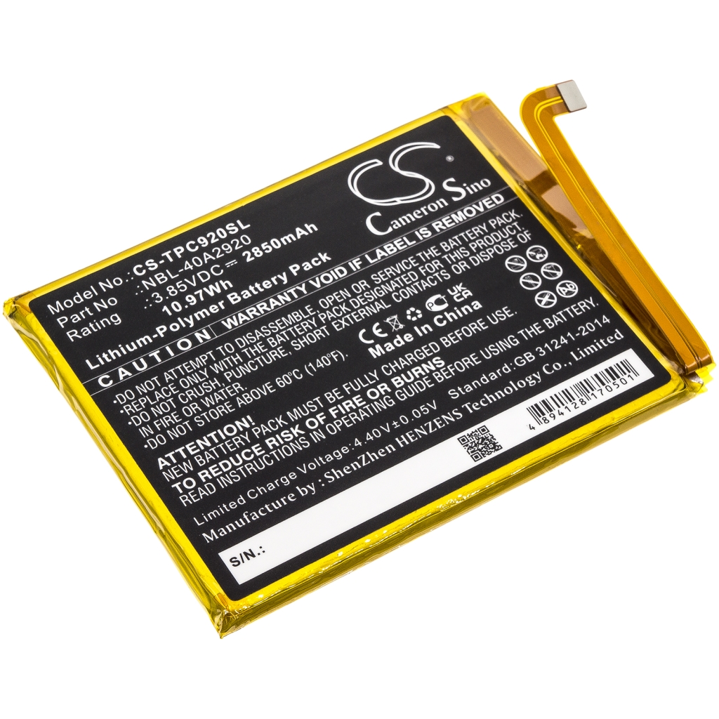 Batteria del telefono cellulare Neffos C9A (CS-TPC920SL)