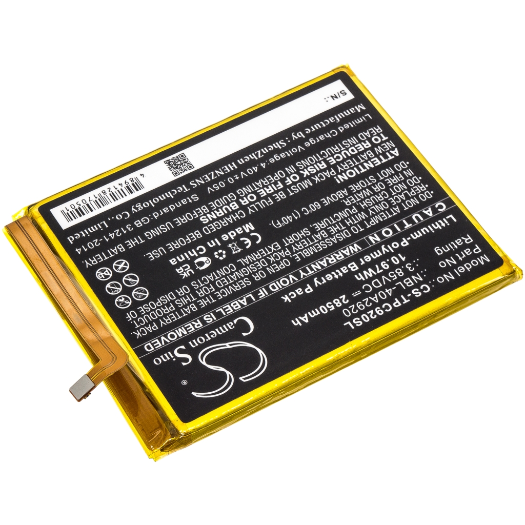 Batteria del telefono cellulare Neffos C9A (CS-TPC920SL)