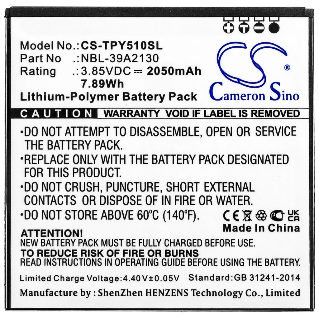 Batterie Sostituisce NBL-39A2130