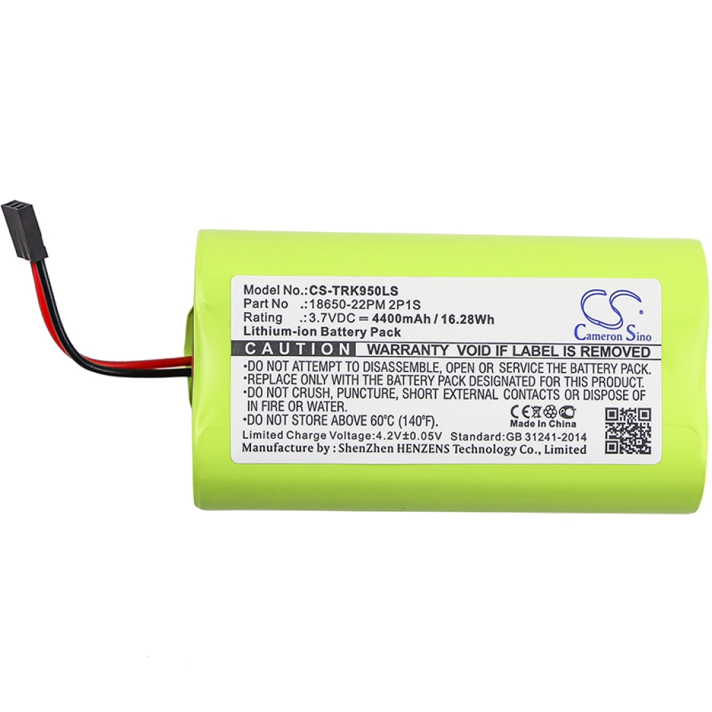 Sostituzione della batteria compatibile per Trelock 18650-22PM 2P1S