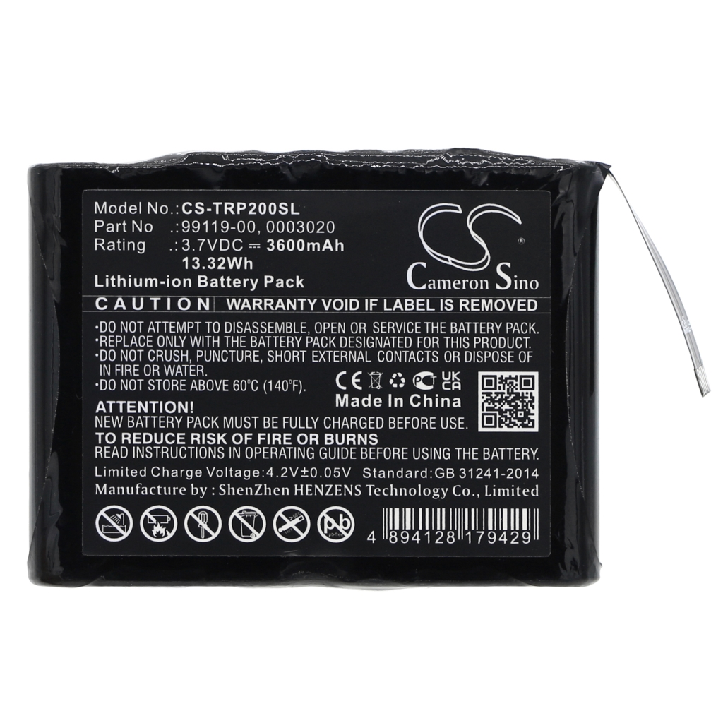 Sostituzione della batteria compatibile per Trimble 0003020,99119-00