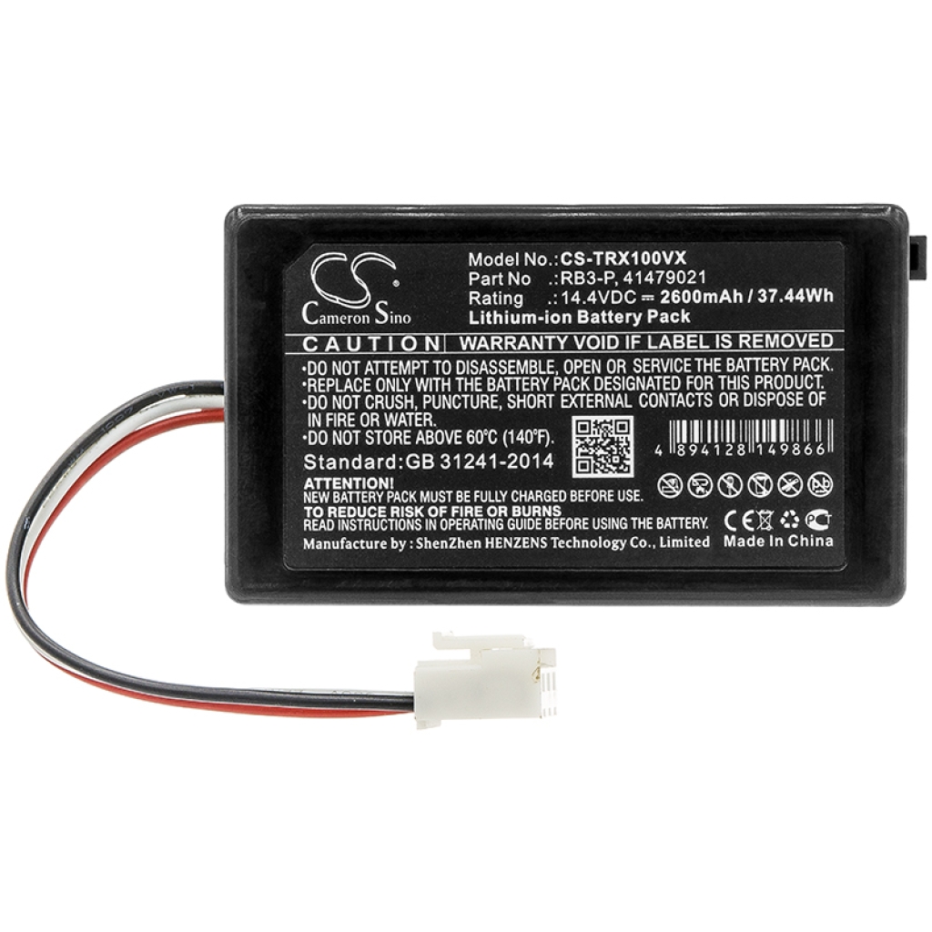 Batteria a vuoto Toshiba CS-TRX100VX