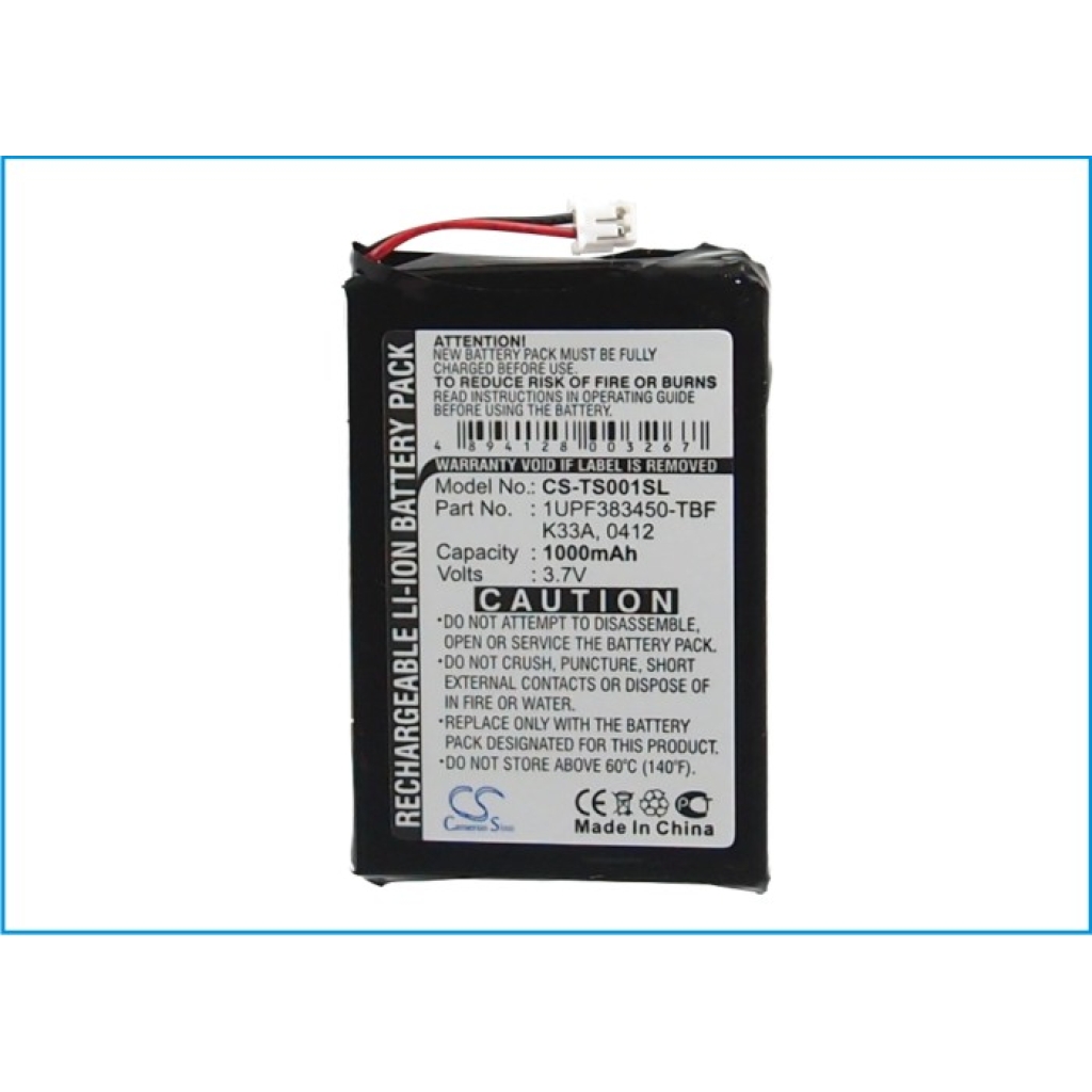 Batteria MP3, MP4, PMP Toshiba CS-TS001SL