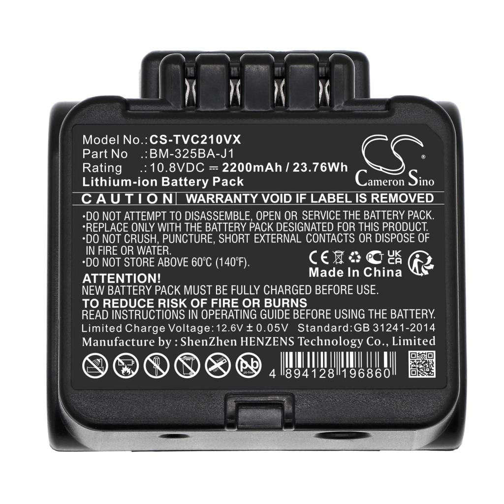 Batteria per Casa Intelligente Toshiba CS-TVC210VX