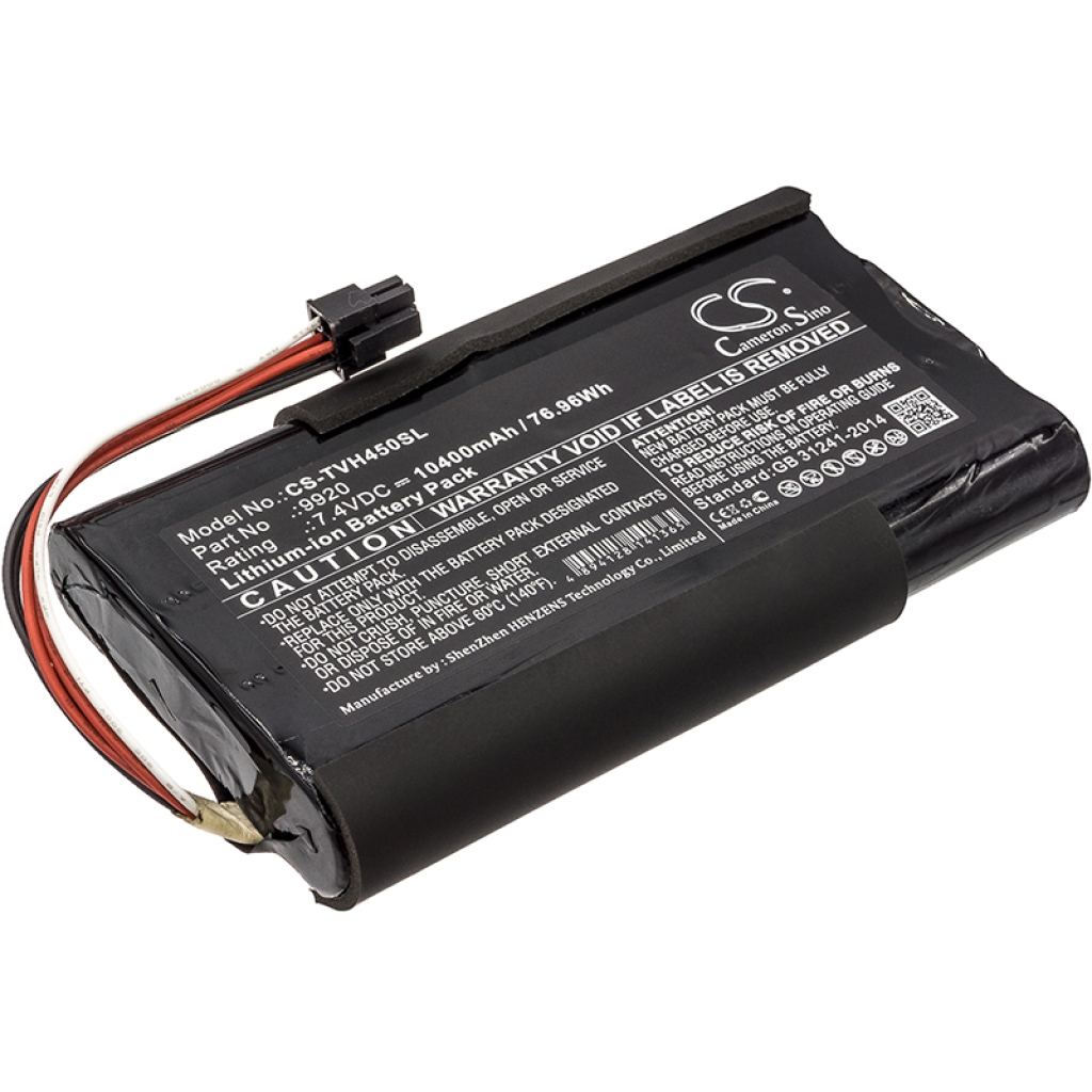 Batterie Sostituisce 2ICR18/65-4x088