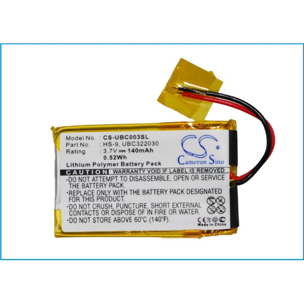 Battery Replaces UBC322030