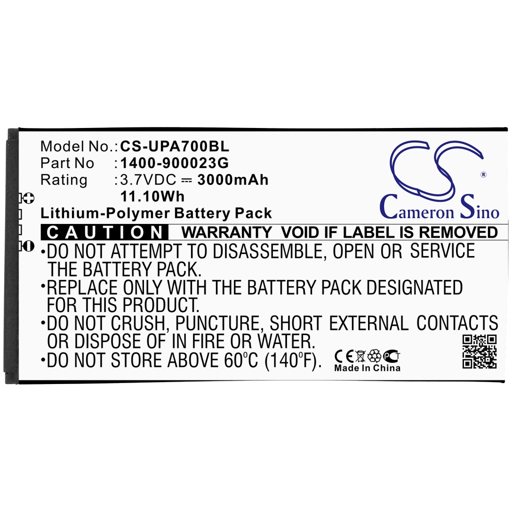 Batterie Sostituisce 1400-900033G