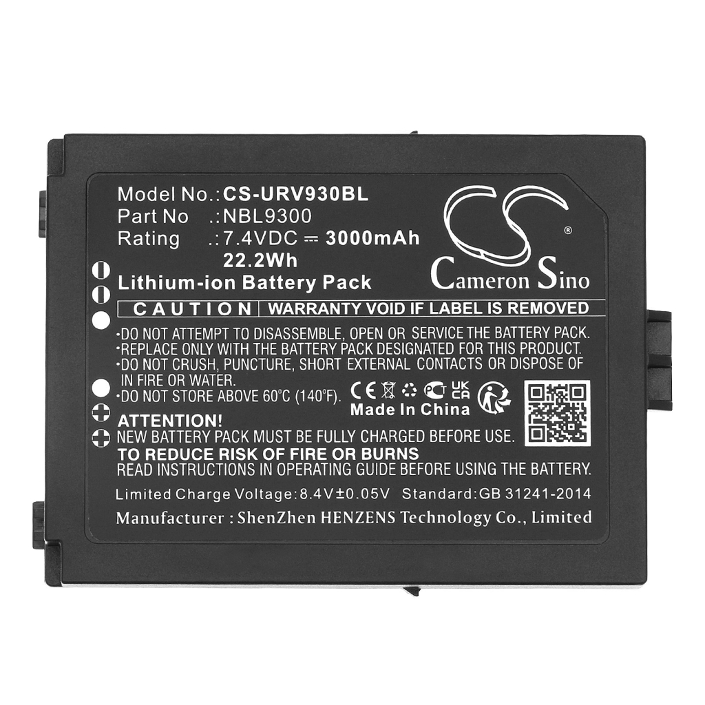 Batterie Sostituisce NBL9300