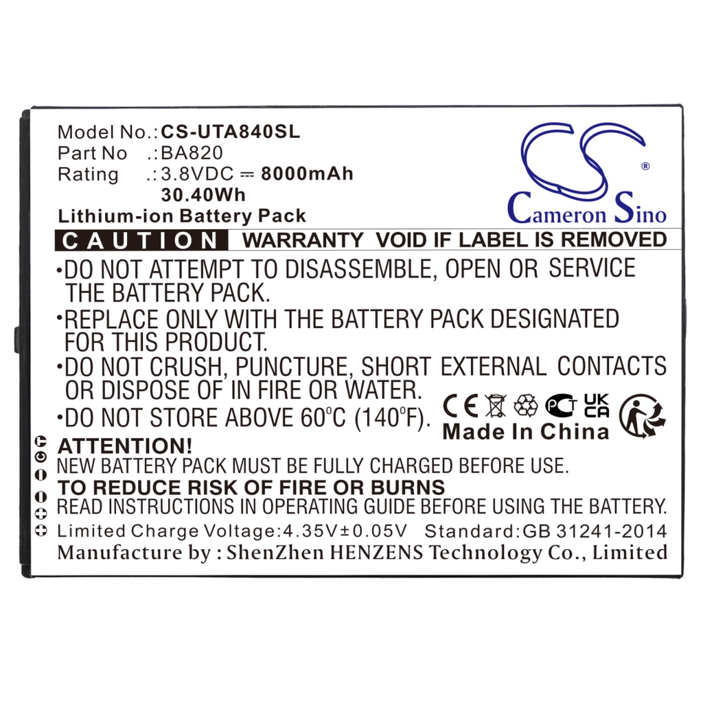 Batterie Sostituisce 751000086