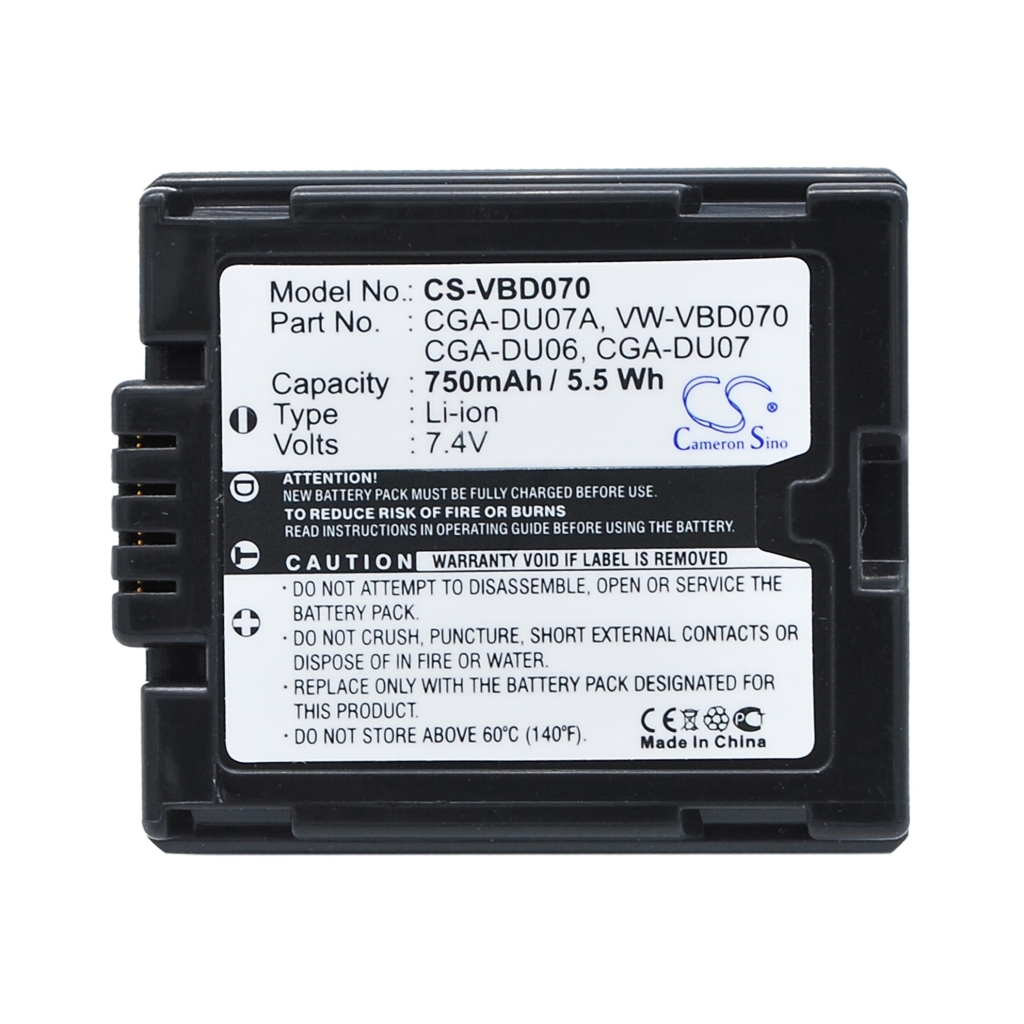 Batteria della fotocamera HITACHI DZ-GX20