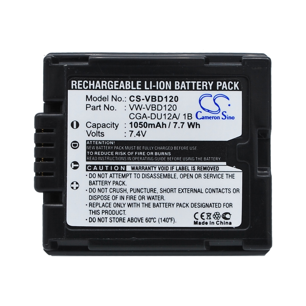 Batteria della fotocamera Panasonic VDR-M75