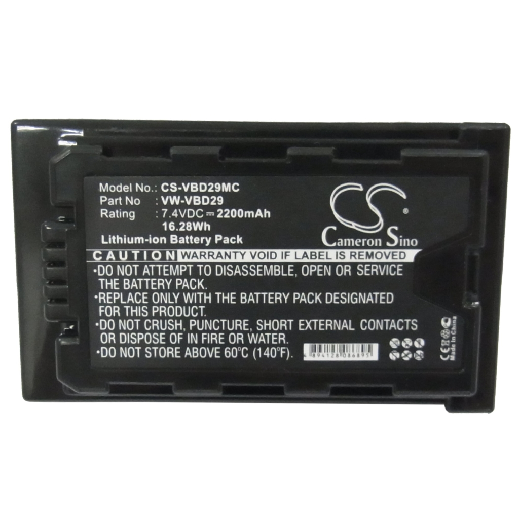 Batteria della fotocamera Panasonic HC-MDH2M