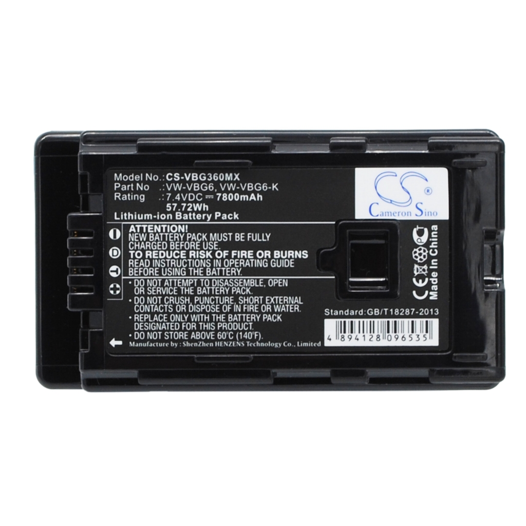 Batterie Sostituisce VW-VBG6