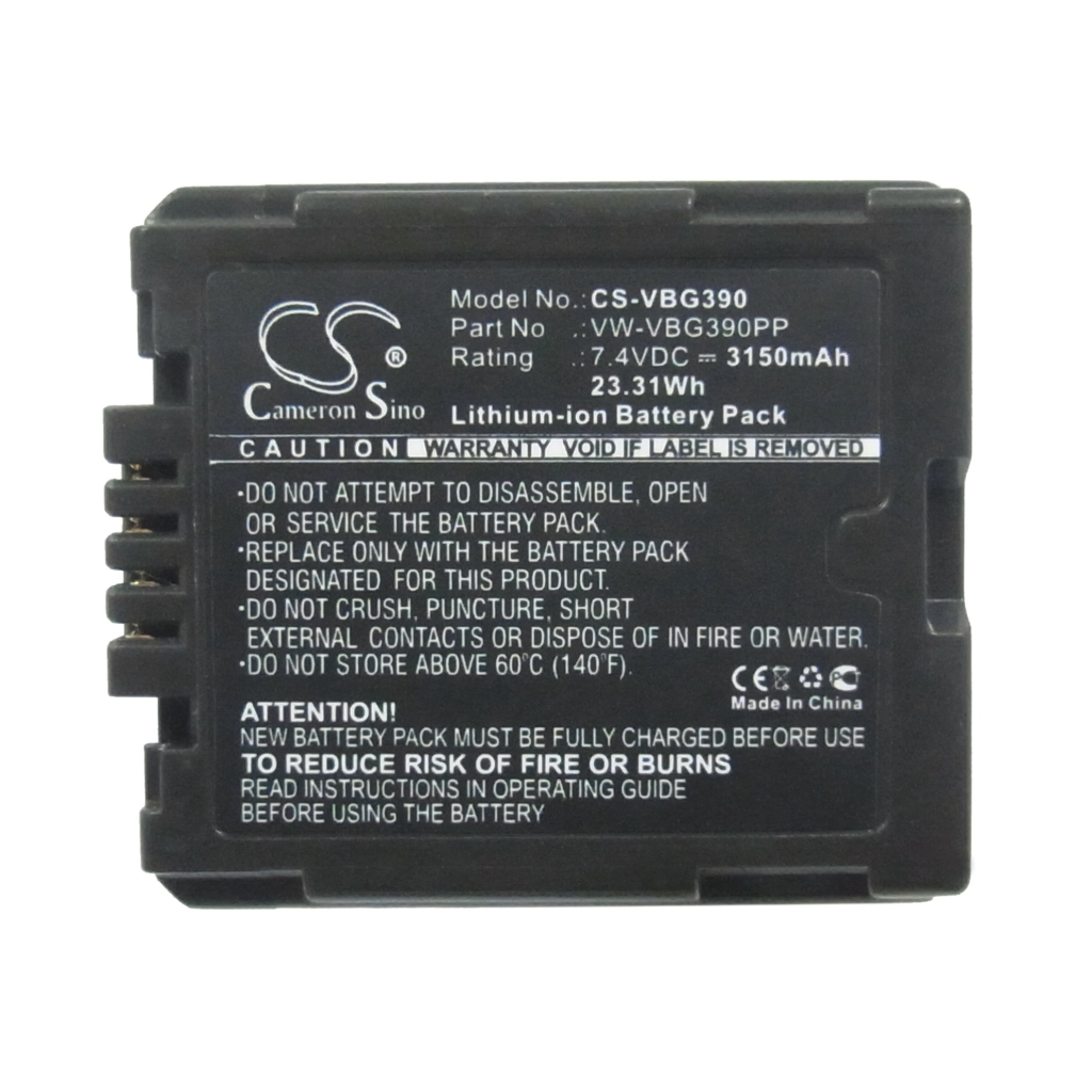 Batteria della fotocamera Panasonic HDC-SD9