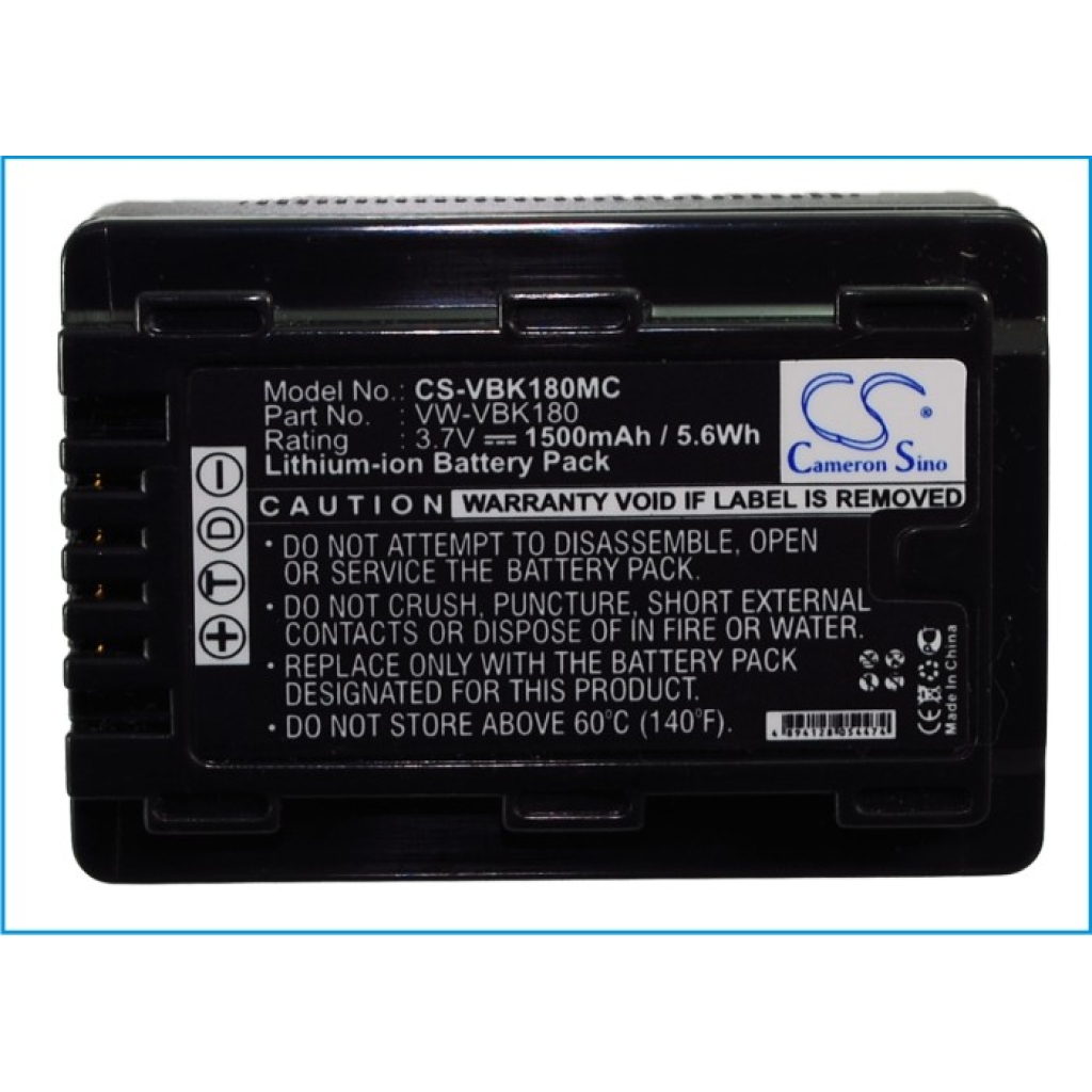 Batteria della fotocamera Panasonic HDC-SD60P