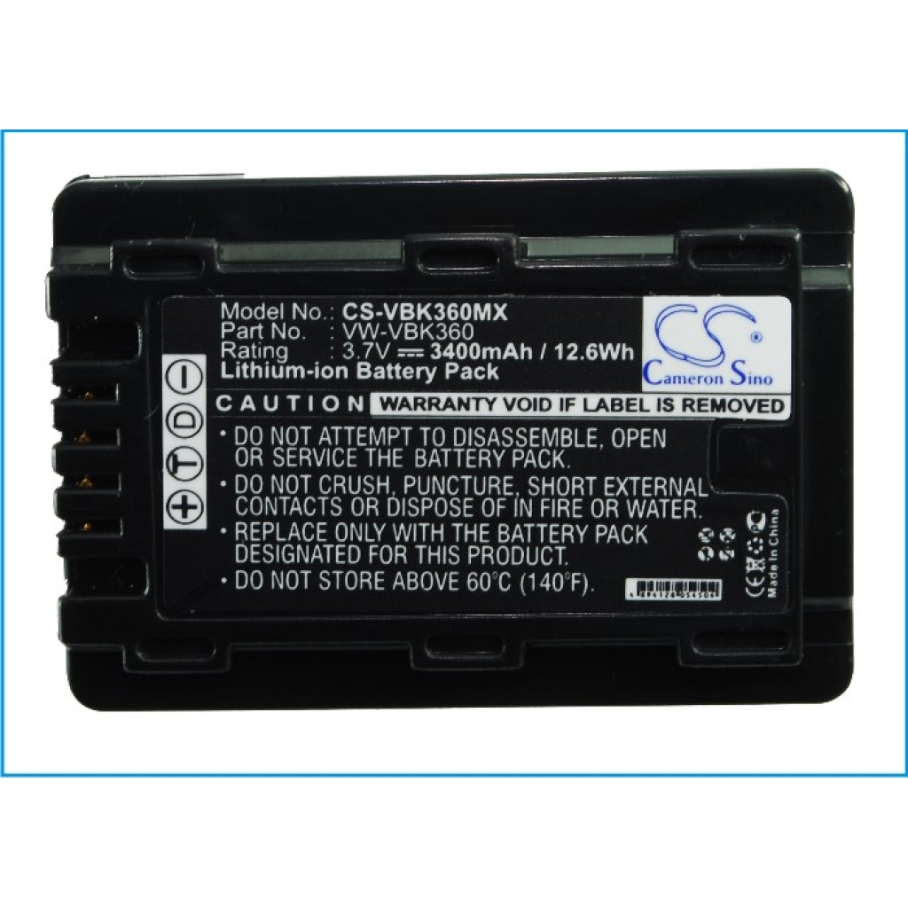 Batteria della fotocamera Panasonic HDC-SD40