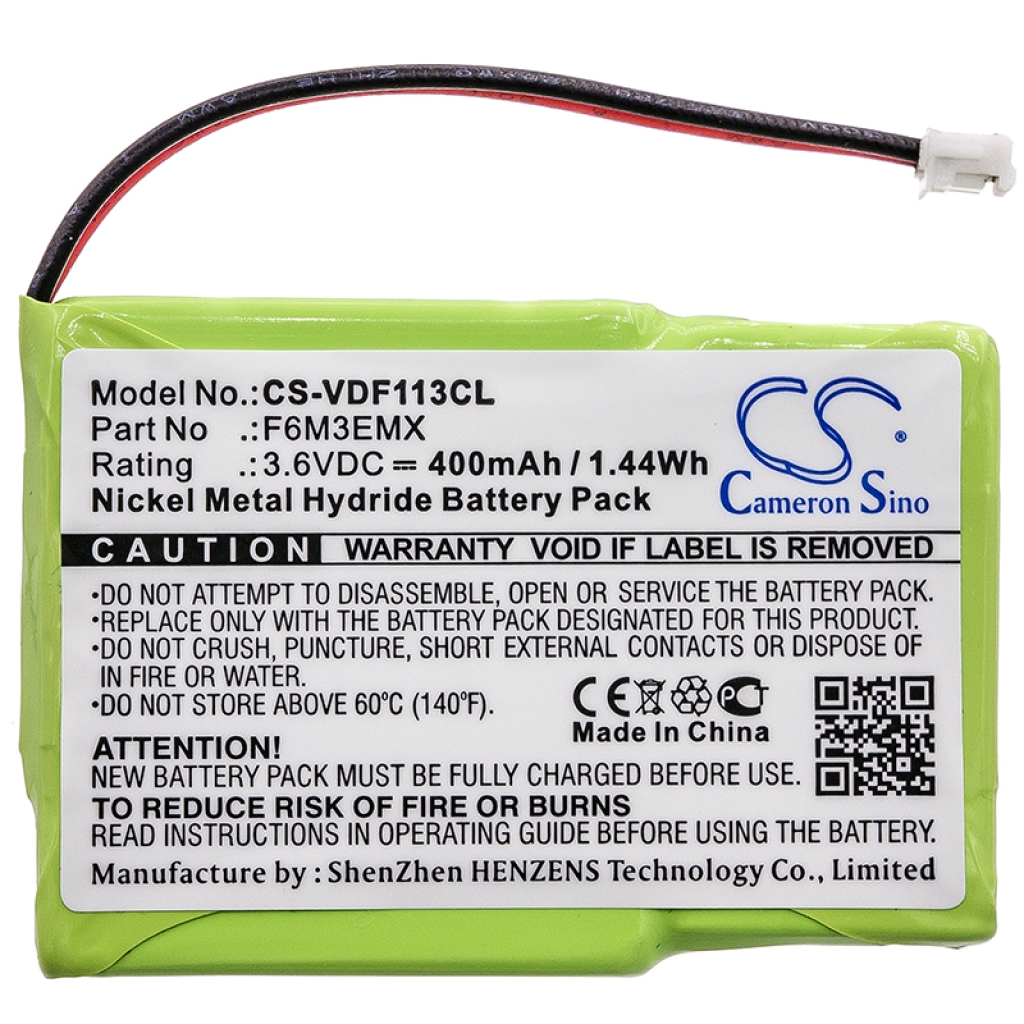 Battery Replaces McNairF6M3EMX