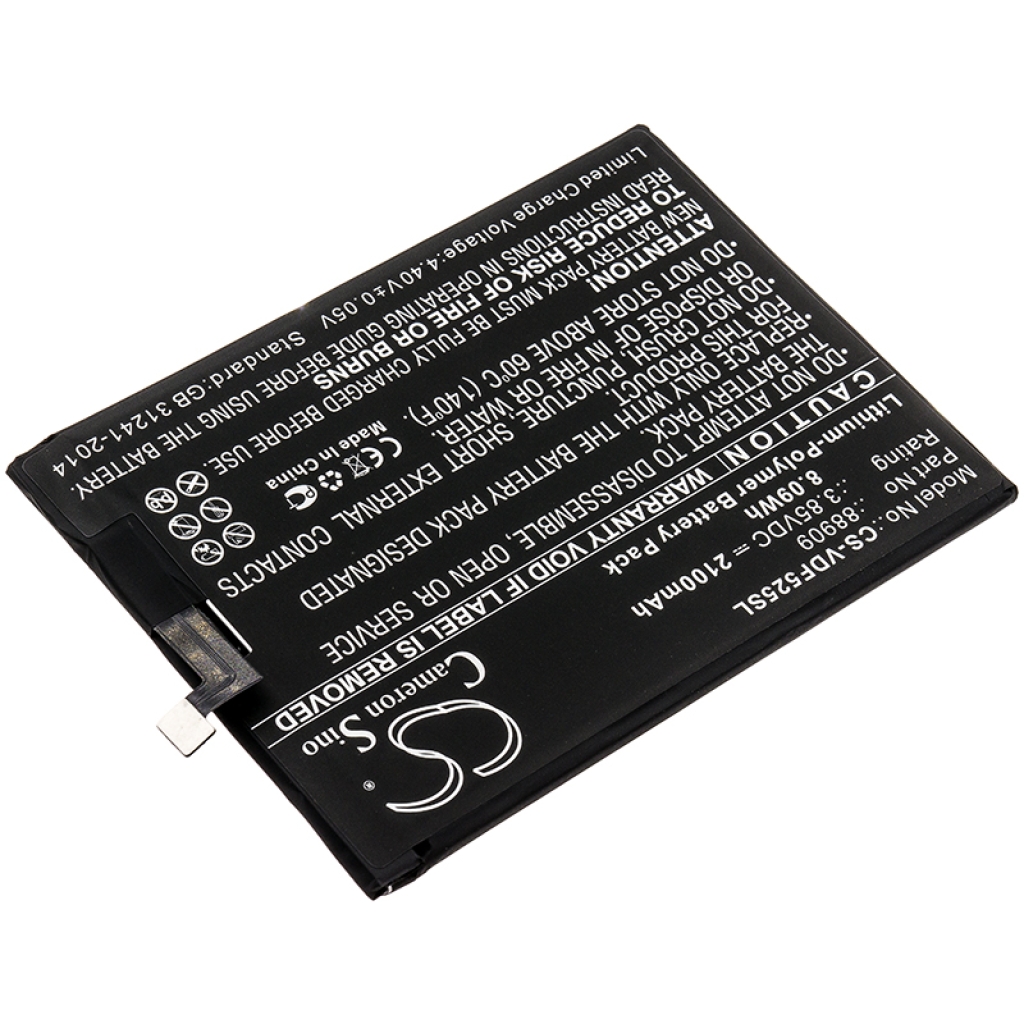 Batteria del telefono cellulare Vodafone VFW 525 (CS-VDF525SL)