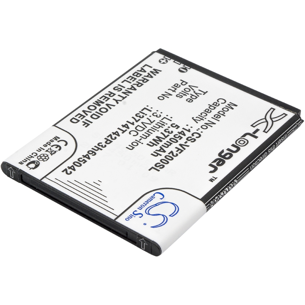 Compatible battery replacement for Vodafone LI3714T42P3H645042