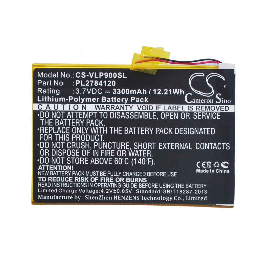 Sostituzione della batteria compatibile per Visual land PL2784120